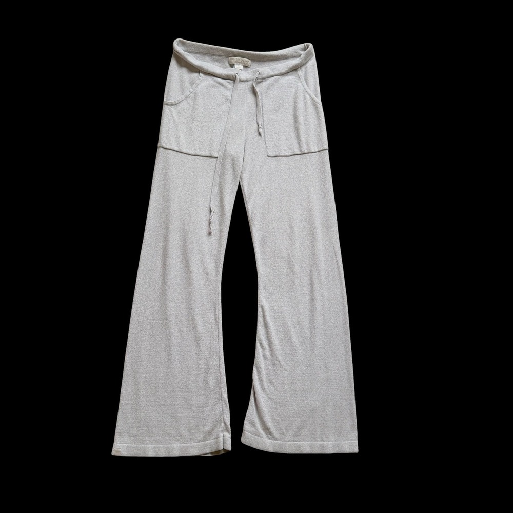 Barefoot Dreams CozyChic Ultra Lite Wide Leg Pants Stone Grey 493 XS